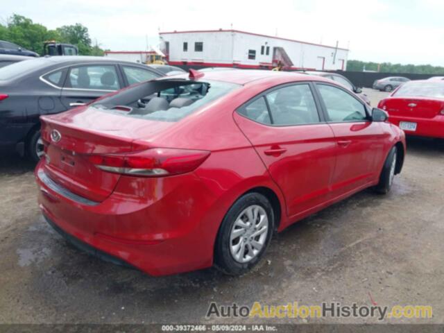 HYUNDAI ELANTRA SE, 5NPD74LF5HH155260