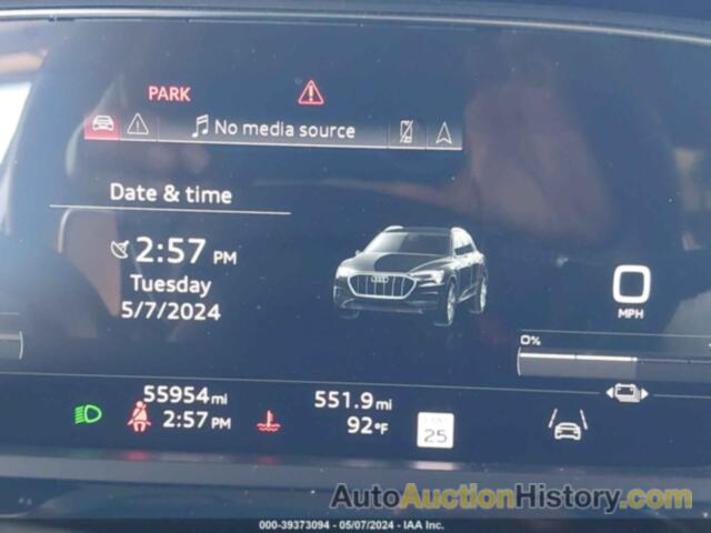 AUDI E-TRON PREMIUM PLUS QUATTRO, WA1LAAGE3MB016280