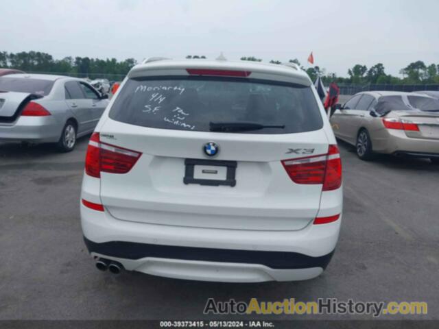 BMW X3 XDRIVE28I, 5UXWX9C38H0W79364