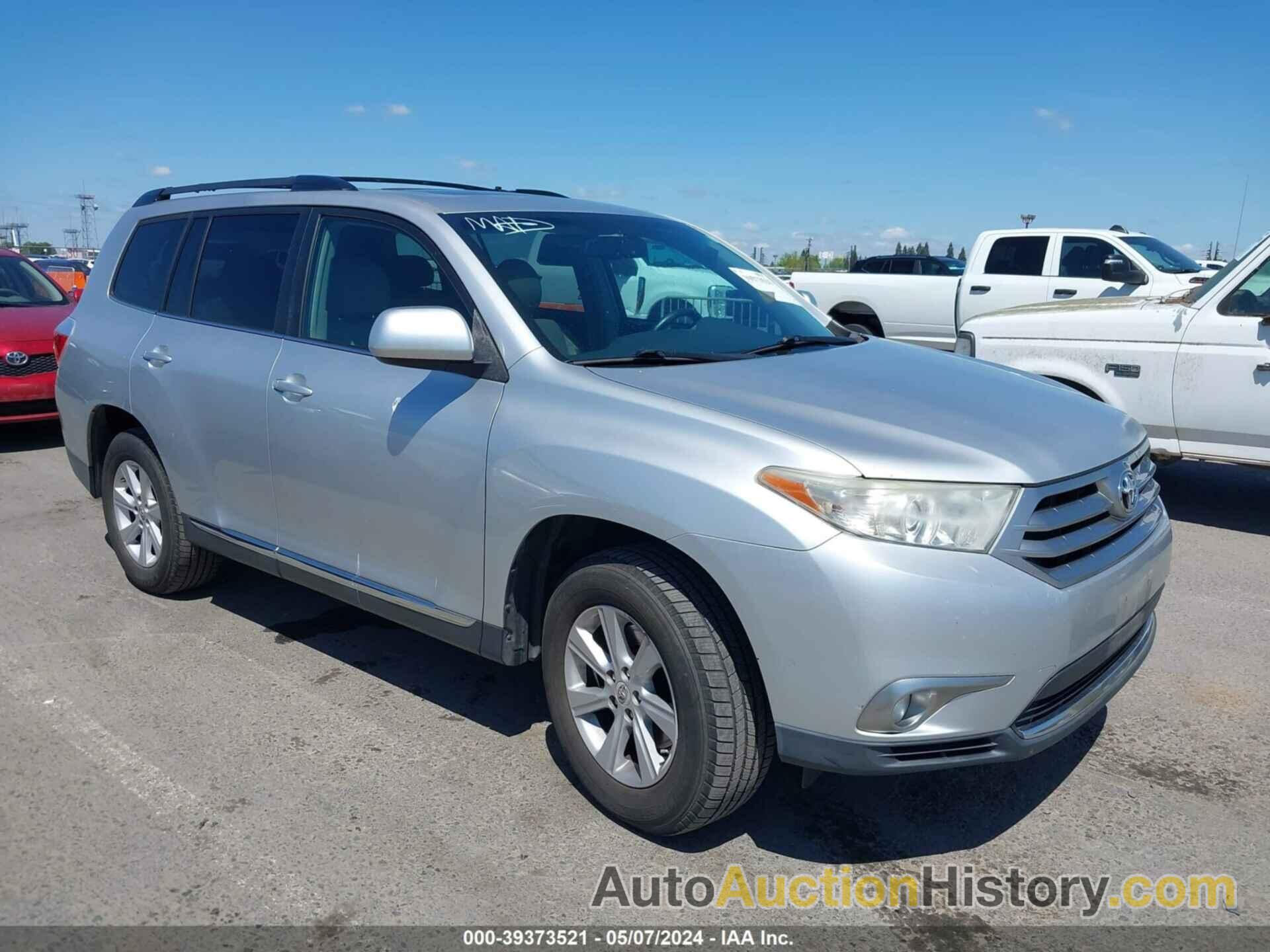 TOYOTA HIGHLANDER SE, 5TDBK3EH1BS062994