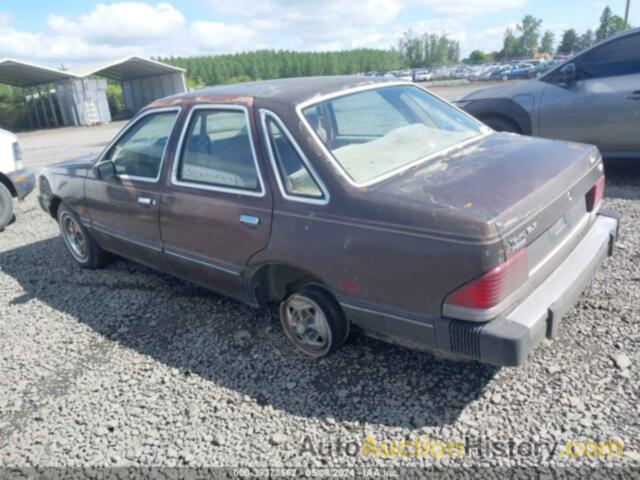 FORD TEMPO GLX, 1FABP23RXEK240510