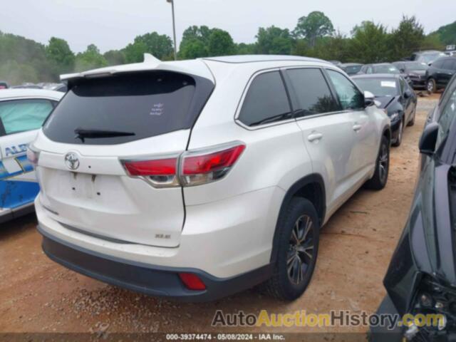 TOYOTA HIGHLANDER XLE, 5TDKKRFH6GS173081