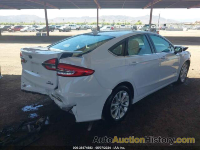 FORD FUSION HYBRID SE, 3FA6P0LU2KR235822