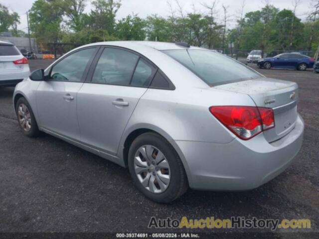 CHEVROLET CRUZE LS AUTO, 1G1PA5SG9F7262045