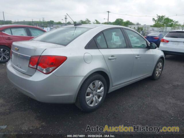 CHEVROLET CRUZE LS AUTO, 1G1PA5SG9F7262045