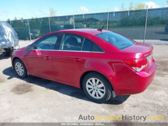 CHEVROLET CRUZE LT, 1G1PF5S97B7106891