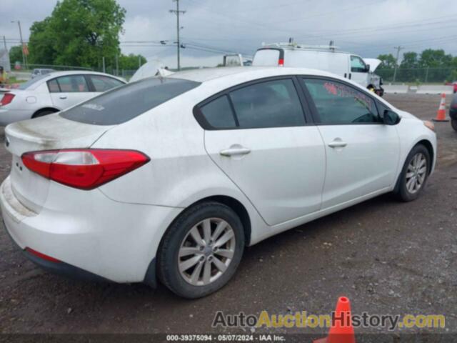 KIA FORTE LX, KNAFX4A66E5181578