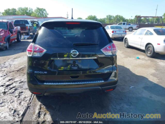 NISSAN ROGUE S, KNMAT2MV5GP716570