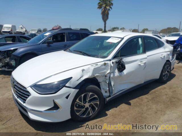 HYUNDAI SONATA HYBRID BLUE, KMHL24JJ8PA062705