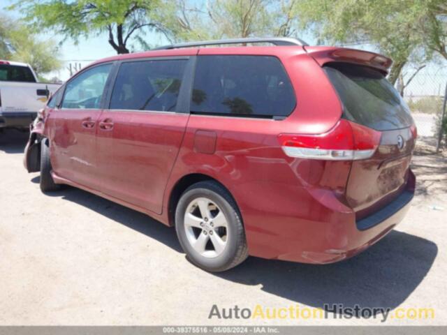 TOYOTA SIENNA LE, 5TDKK3DC4ES411396