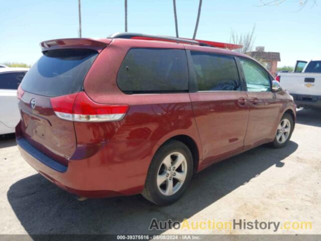 TOYOTA SIENNA LE, 5TDKK3DC4ES411396