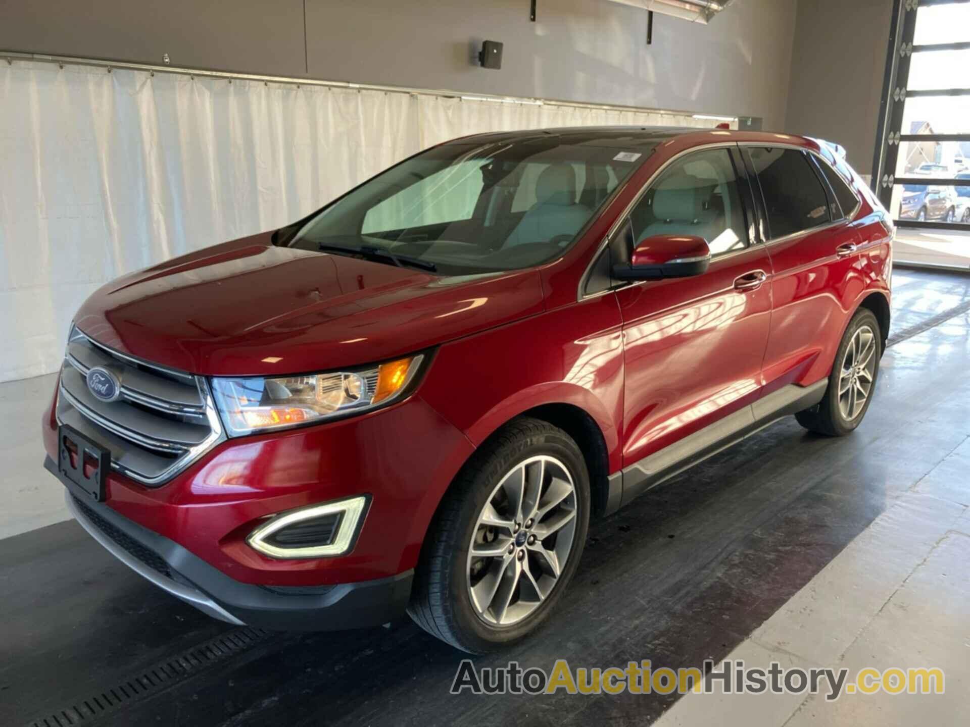 FORD EDGE TITANIUM, 2FMPK4K99HBC31383