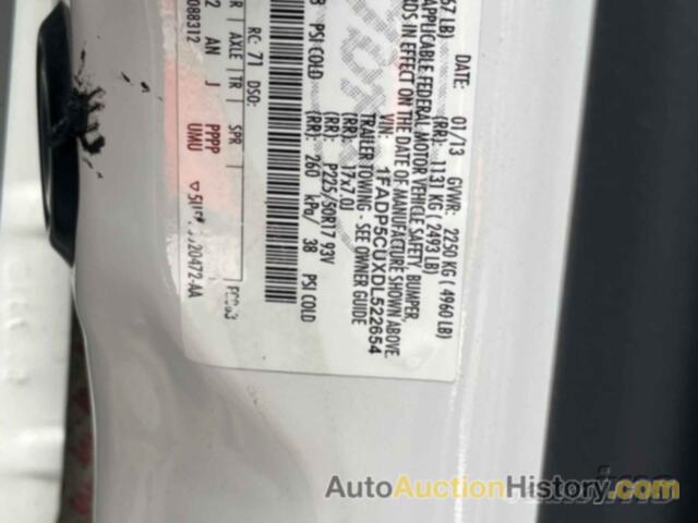 FORD C-MAX ENERGI SEL, 1FADP5CUXDL522654