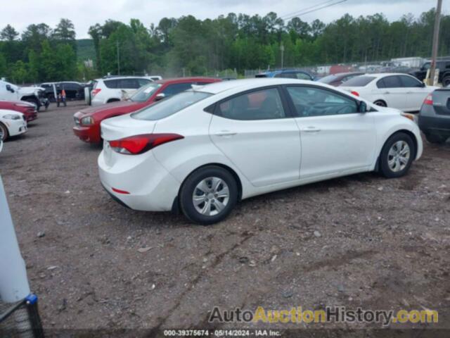 HYUNDAI ELANTRA SE, 5NPDH4AE0GH671600