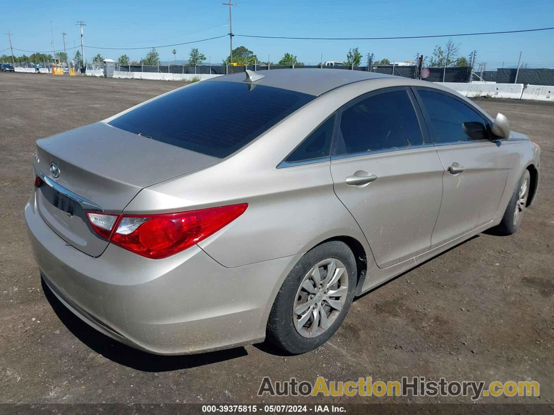 HYUNDAI SONATA GLS, 5NPEB4AC6BH080961