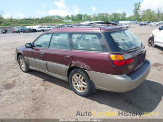 SUBARU OUTBACK LIMITED, 4S3BH6869Y7655936