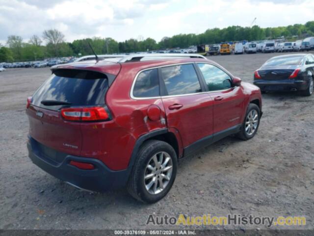 JEEP CHEROKEE LIMITED, 1C4PJMDS8EW140834