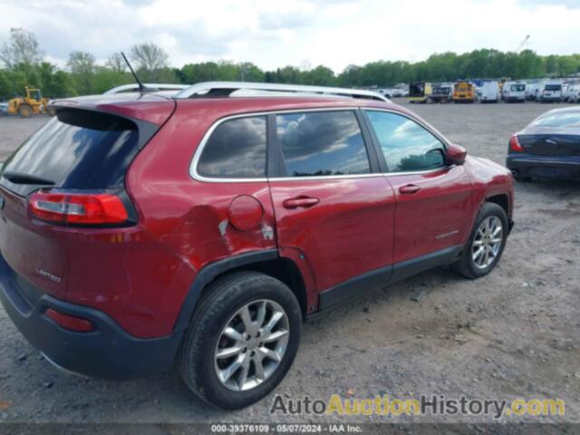 JEEP CHEROKEE LIMITED, 1C4PJMDS8EW140834