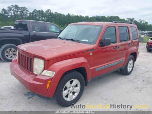 JEEP LIBERTY SPORT, 1J8GN28K39W521542