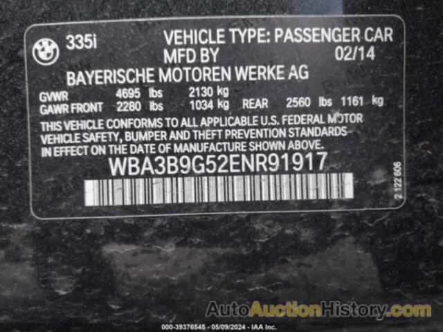 BMW 335 XI, WBA3B9G52ENR91917
