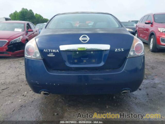 NISSAN ALTIMA 2.5 S, 1N4AL2AP0BC166397