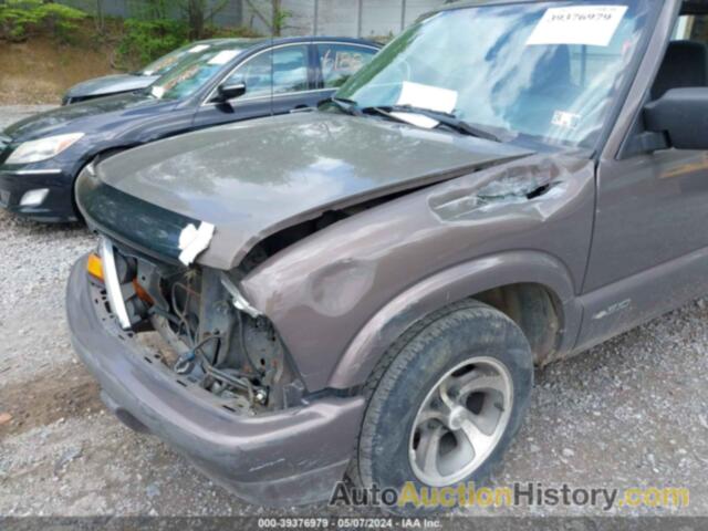 CHEVROLET S-10 LS FLEETSIDE, 1GCCS144XWK198965