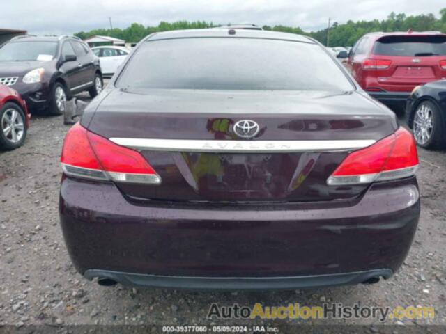 TOYOTA AVALON LIMITED, 4T1BK3DB7CU472835