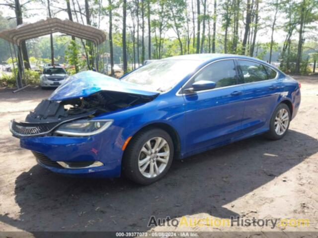 CHRYSLER 200 LIMITED PLATINUM, 1C3CCCABXHN510316