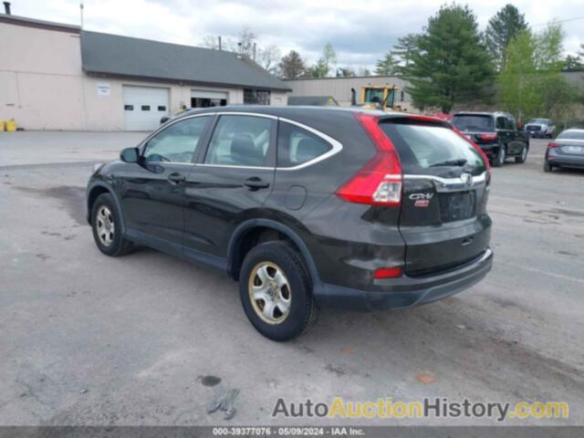 HONDA CR-V LX, 5J6RM4H39FL075265