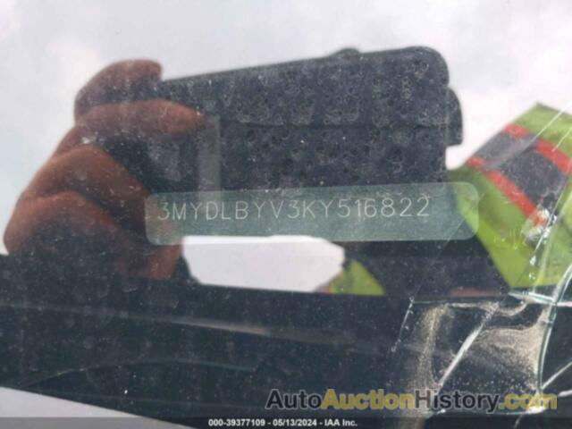 TOYOTA YARIS L/LE/XLE, 3MYDLBYV3KY516822