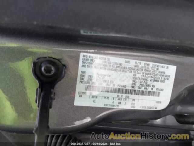 FORD C-MAX SE, 1FADP5AU7DL513753