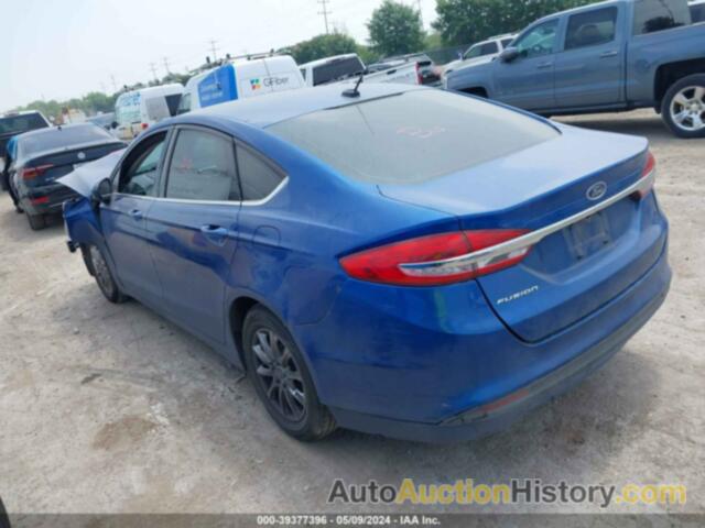 FORD FUSION S, 3FA6P0G7XJR217961