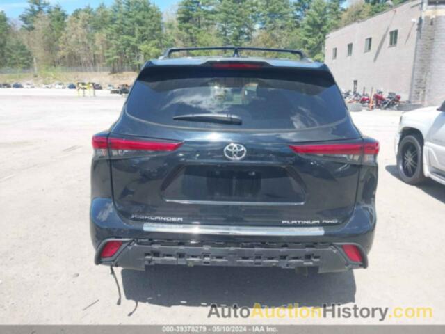 TOYOTA HIGHLANDER L/LE/XLE/LIMITED/PLATINUM, 5TDKDRBH9PS519432