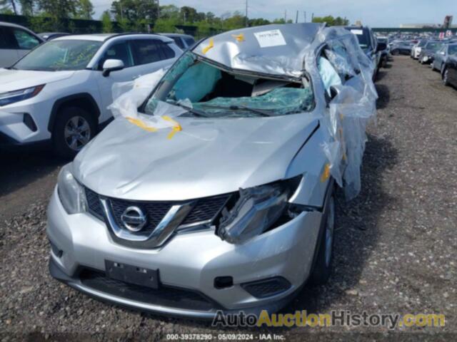 NISSAN ROGUE S, KNMAT2MV8FP576500