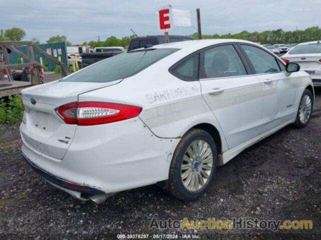 FORD FUSION SE HYBRID, 3FA6P0LU5DR298447