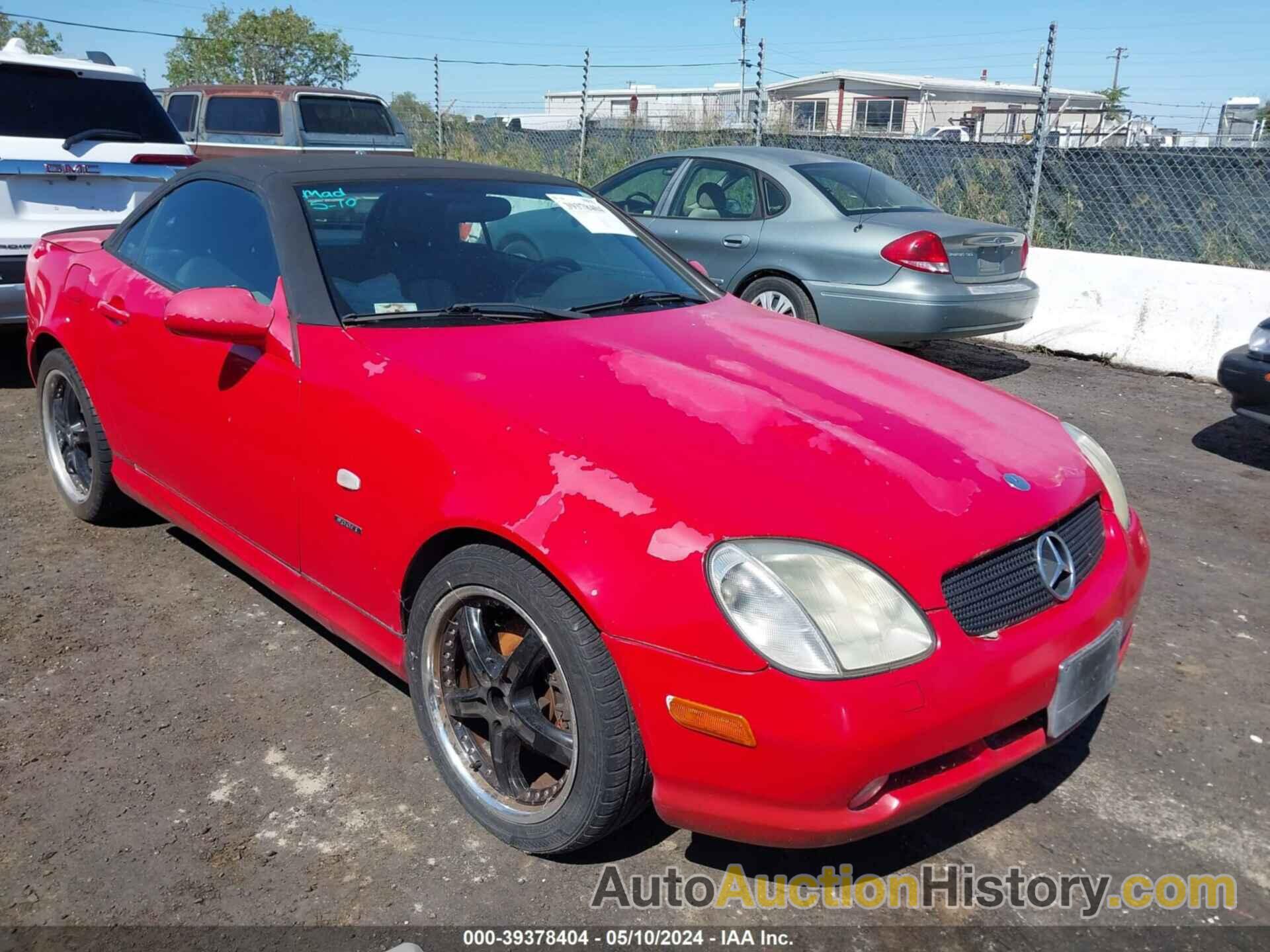 MERCEDES-BENZ SLK 230 KOMPRESSOR, WDBKK47F9YF150507