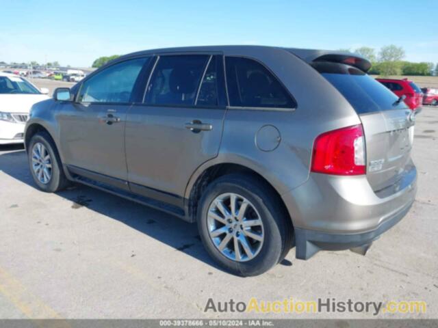 FORD EDGE SEL, 2FMDK3J91DBA63005