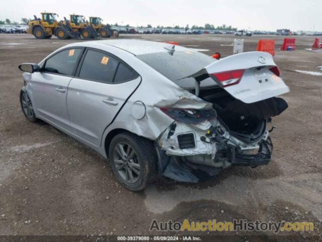 HYUNDAI ELANTRA SEL, 5NPD84LF9JH238807