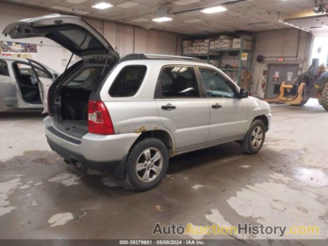 KIA SPORTAGE LX, KNDKG3A48A7725720