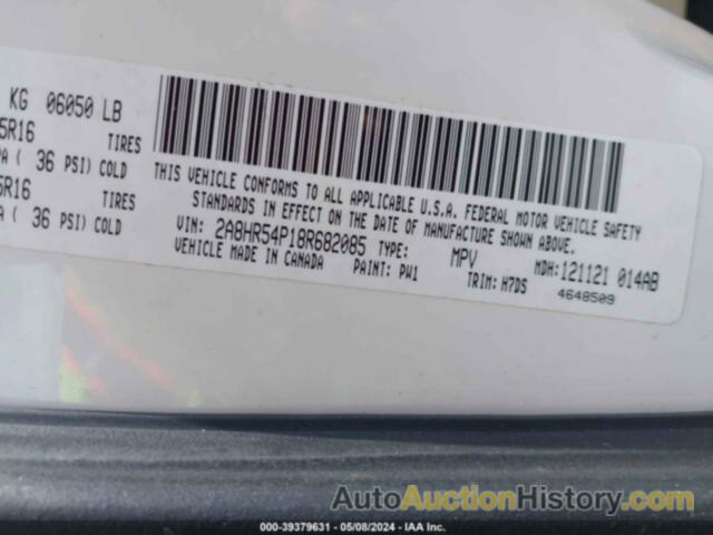CHRYSLER TOWN & COUNTRY TOURING, 2A8HR54P18R682085