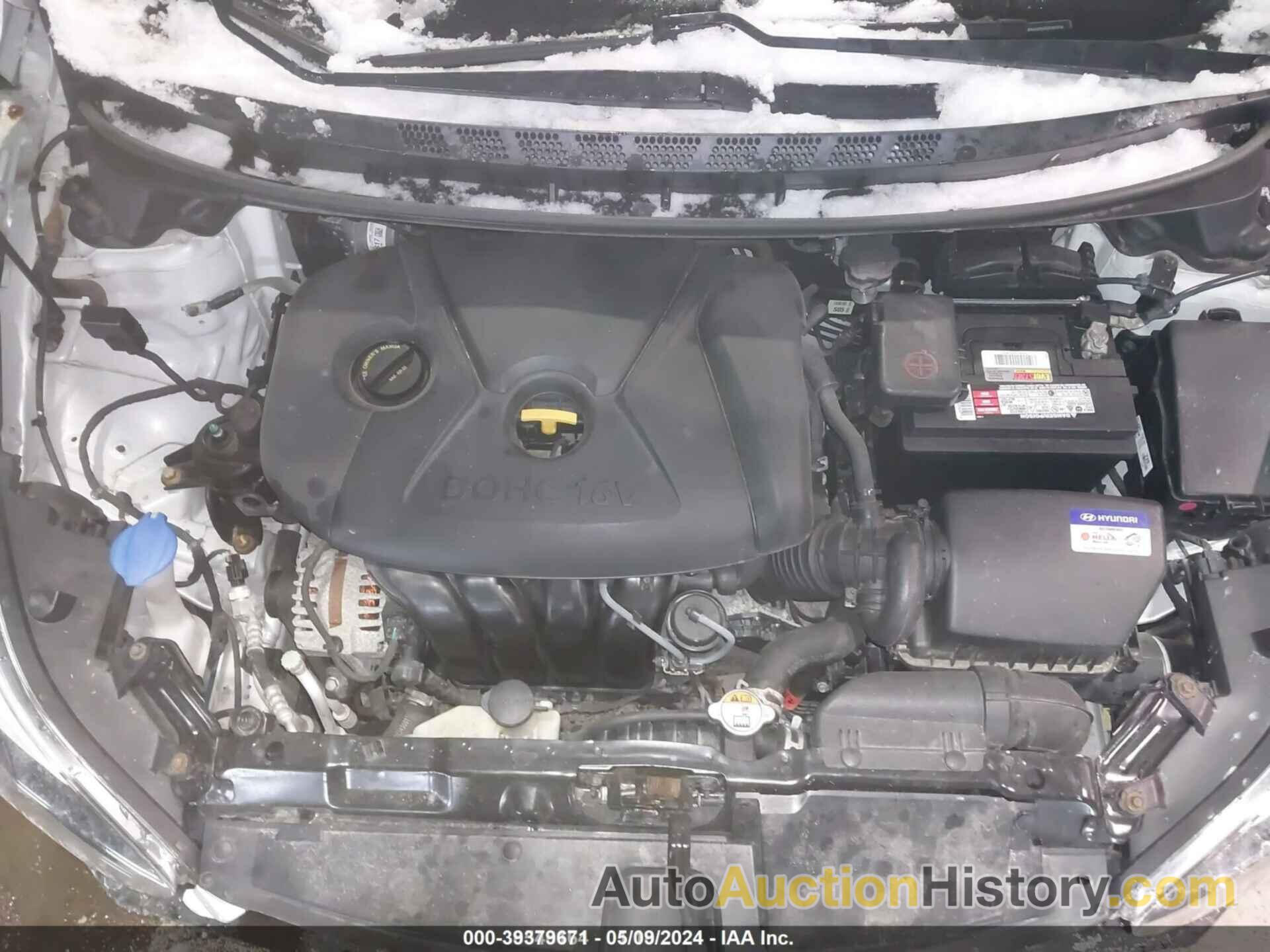 HYUNDAI ELANTRA SE, KMHDH4AE6GU530256