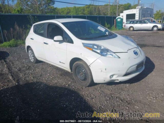 NISSAN LEAF S/SV/SL, 1N4AZ0CPXDC410379