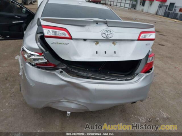 TOYOTA CAMRY SE/LE/XLE, 4T1BF1FK2CU037498