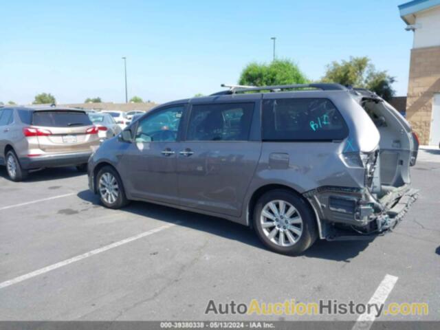 TOYOTA SIENNA LIMITED 7 PASSENGER, 5TDDK3DCXES083328