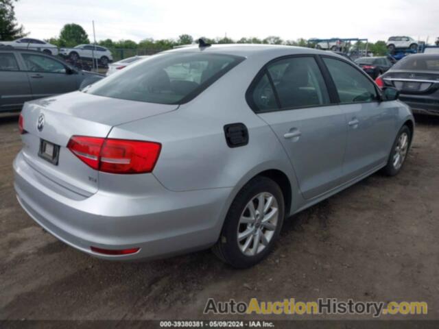 VOLKSWAGEN JETTA SE, 3VWD17AJ1FM268900