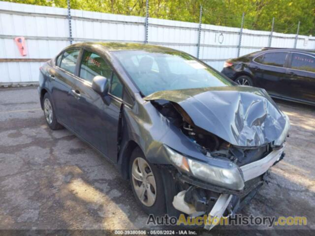 HONDA CIVIC LX, 2HGFB2F50DH564124