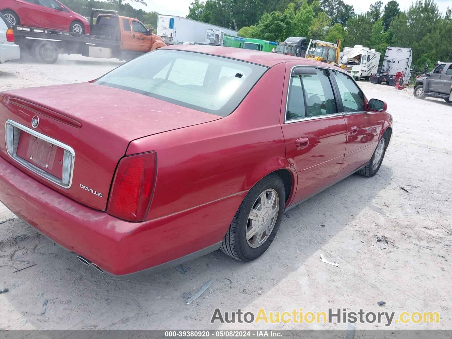 CADILLAC DEVILLE STANDARD, 1G6KD54Y04U129545