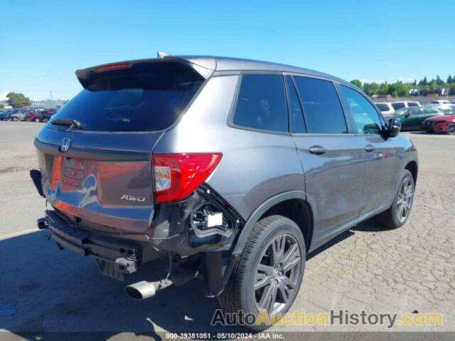 HONDA PASSPORT AWD EX-L, 5FNYF8H5XMB000644