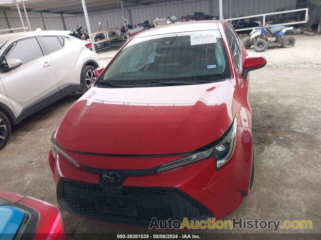 TOYOTA COROLLA LE, JTDEPMAEXMJ121573