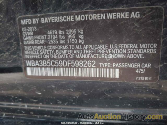 BMW 328 XI SULEV, WBA3B5C59DF598262